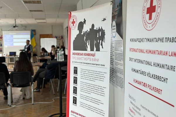 У ЦНТУ відбувся тренінг із міжнародного гуманітарного права від Товариства Червоного Хреста України