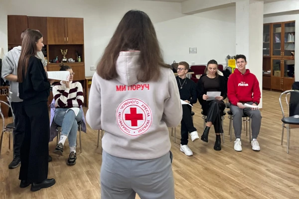 Студенти ЦНТУ долучилися до волонтерського досвіду Українського Червоного Хреста
