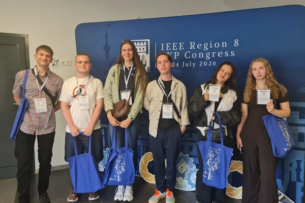 Студенти ЦНТУ беруть участь у конгресі IEEE Region 8 SYP 2026