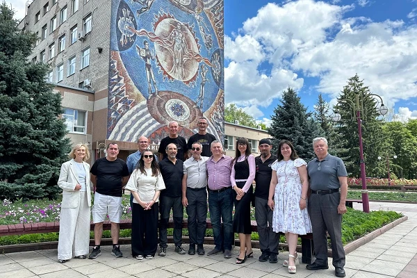 Французькі волонтери асоціації Ukraine Solidarité 89 відвідали ЦНТУ